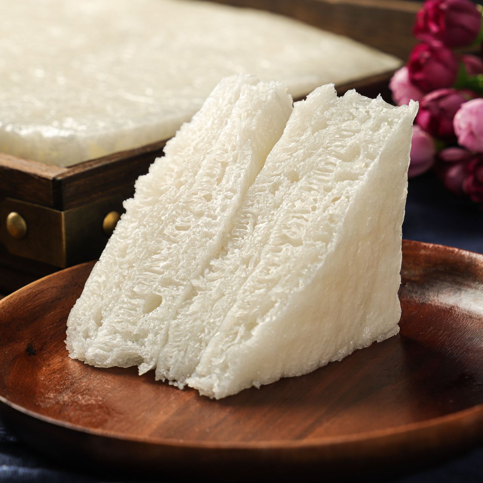 发糕白糖糕速冻面点主食糕点 餐饮饭店酒楼广式茶点食品批发4500g