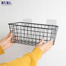 Wrought Iron Kitchen Seasoning Storage Baskets Cosmetic跨境