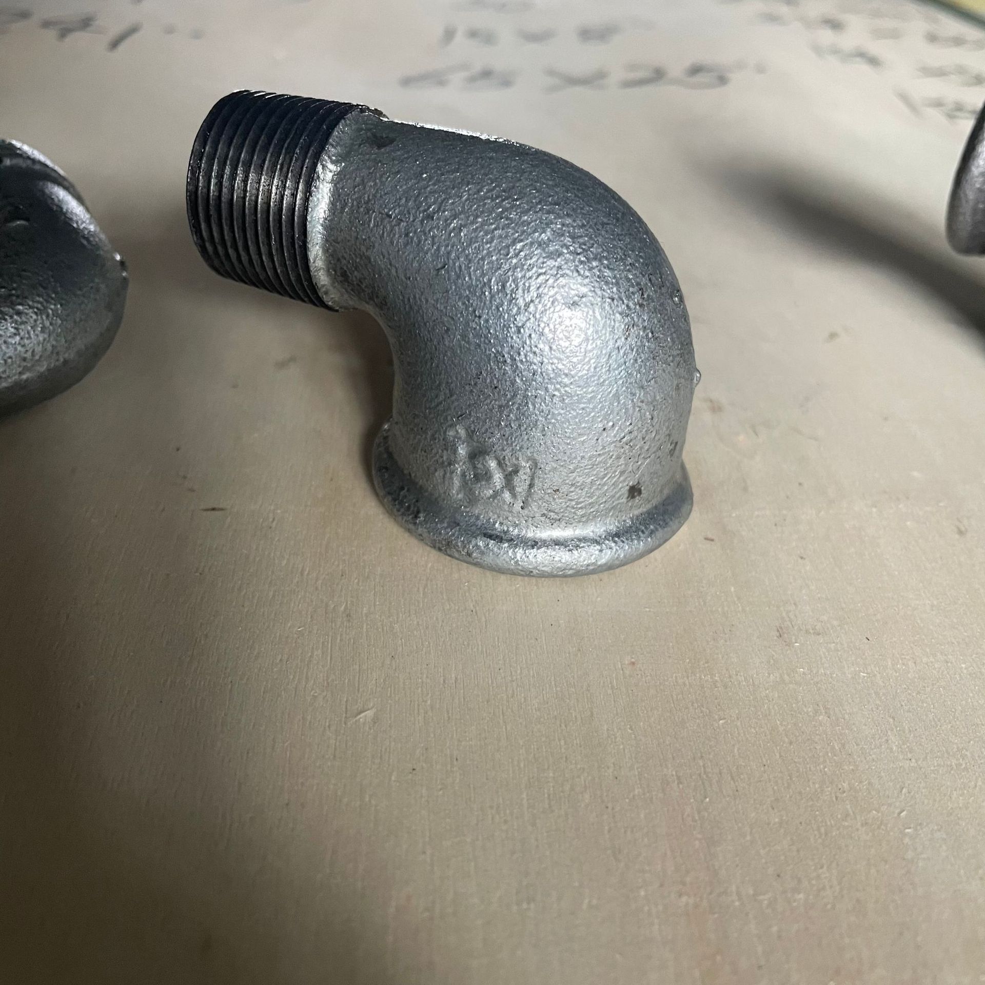 变径内外丝弯头25*20 1*3/4  25内丝20外丝消防石油天然气