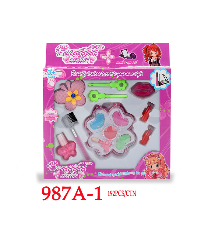 Children's Cosmetics Makeup Princess Makeup Girls' Jewelry Play House Toy Set