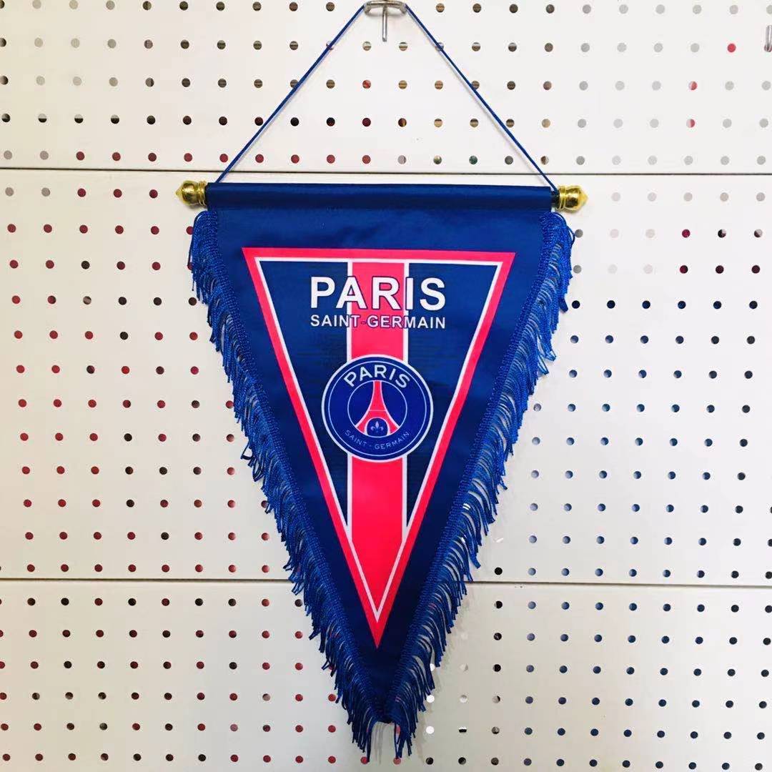 足球队旗三角旗足球俱乐部利物浦巴萨皇马尤文图斯ac米兰曼联挂旗