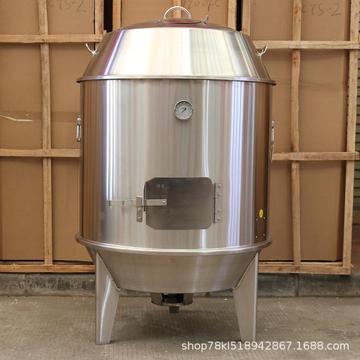 博曼304#不锈钢工程款木炭烤鸭炉酒店商用港式烧腊炉烧鹅烧猪烤炉