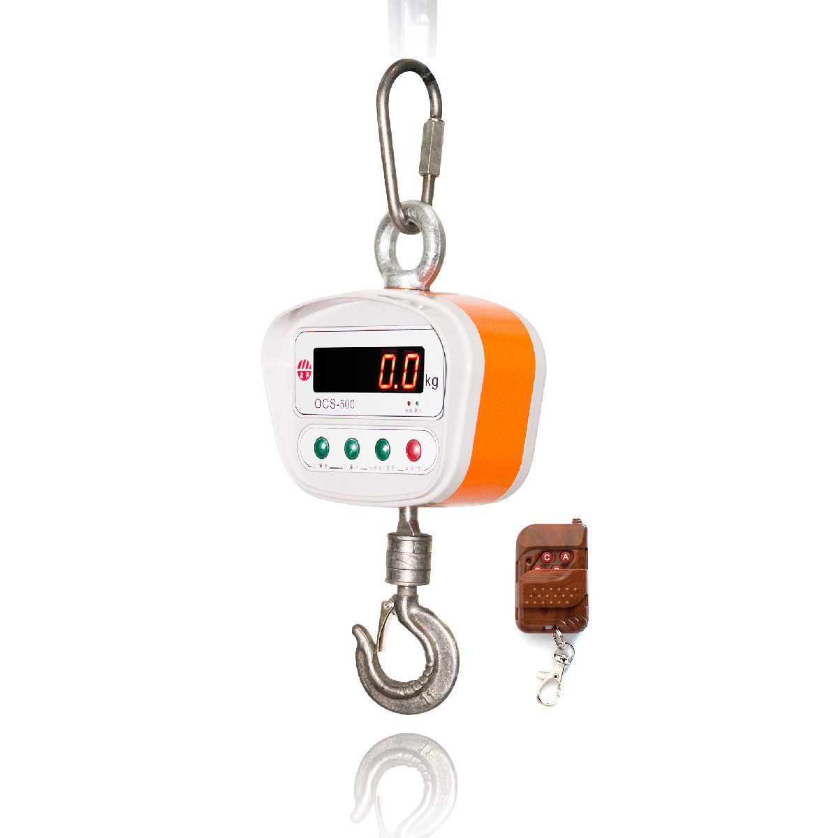 友声100 200 300 500kg公斤1t 吨吊秤电子吊钩秤吊磅挂钩称家用