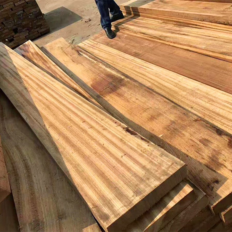 进口非洲黄玫瑰木烘干板材 短盖豆 金丝黄檀木厂家供应 生 产供应