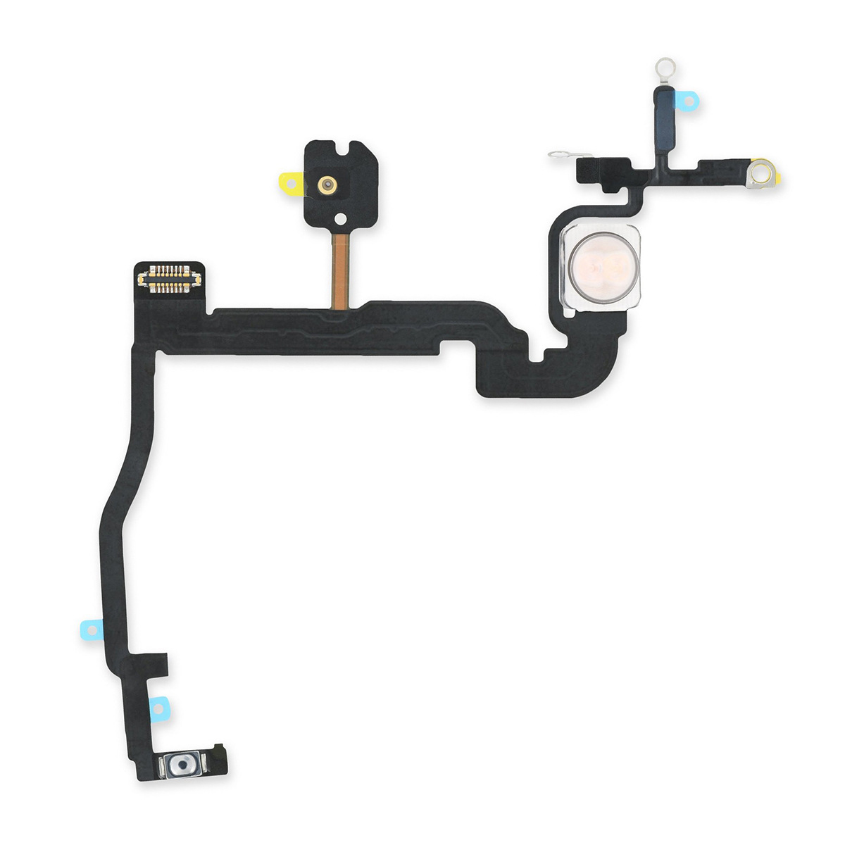 原拆开机排线带铁片 开机排 适用苹果11/11pro/11promax