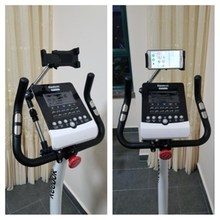 跑步机上的手机架支架专用固定运动支架健身房动感单车手机架家用