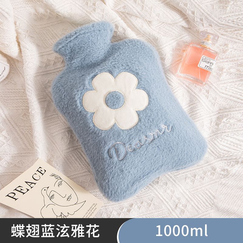 Hot-Water Bag Irrigation Hot Water Injection Bag PVC Flushing Thickened Explosion-Proof Hand Warmer Warm Belly Student Hand Warmer Wholesale