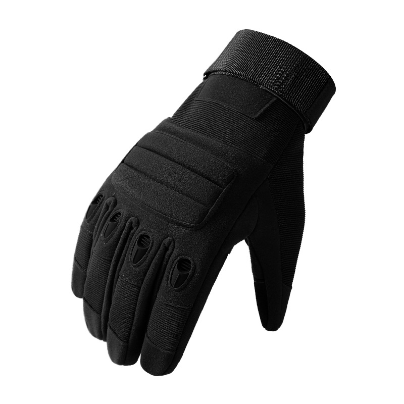 Outdoor Tactics Full Finger Gloves Sports Training Mountaineering Wear-Resistant Non-Slip Anti-Knife Cut Breathable Waterproof Cycling Gloves