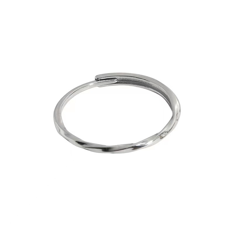 Open Simple Bracelet Ring Female Ins High Sense Fashion Minority Design Index Finger Ring Simple Wholesale