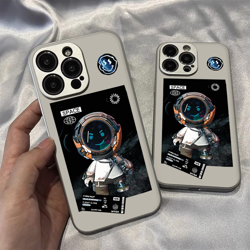 适用oppoa93s电镀银reno9简约a58新款realmegt个性手机壳卡通软套