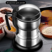 Electric Coffee Grinder Kitchen Cereal Nuts Beans Spices Gra