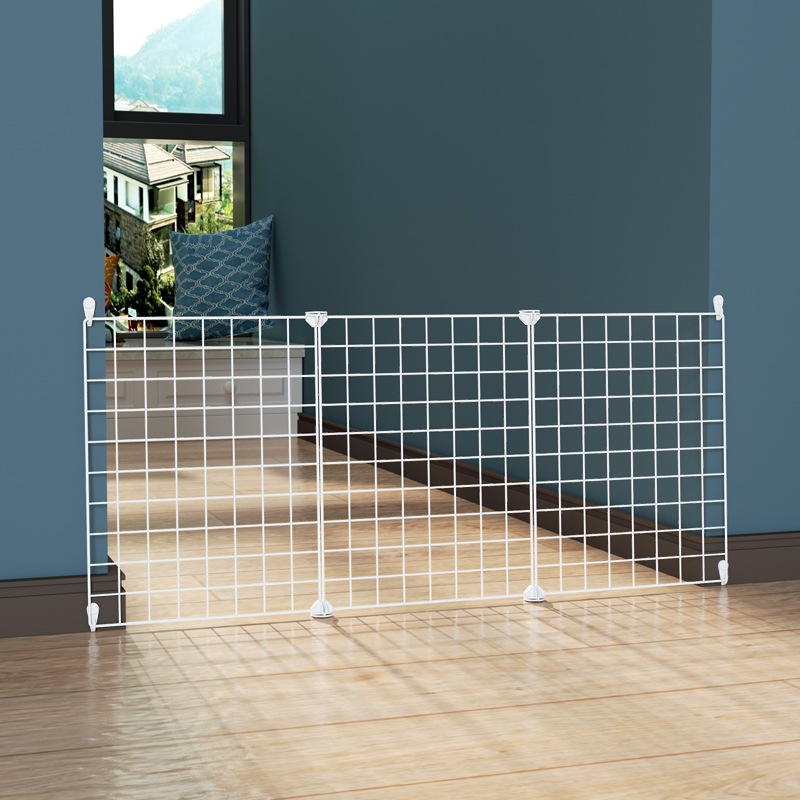 门挡板家用室内框门口护栏栅免打孔安装儿童宠物猫狗隔离跳围栏