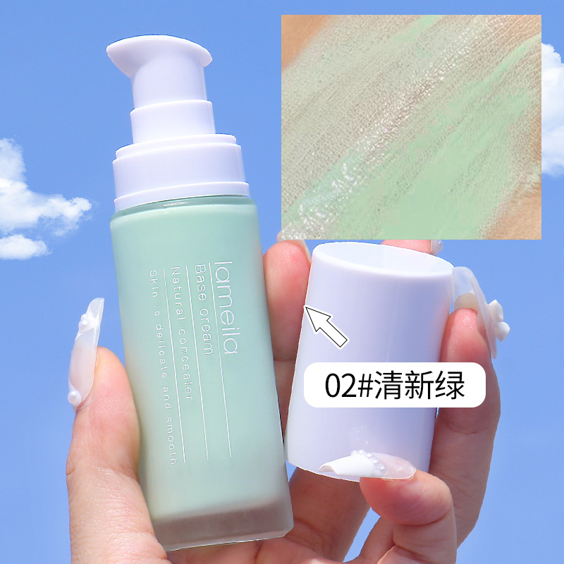 Clear and Moisturizing Makeup Primer Nourishing Moisturizing Non-Stuck Powder Brightening Skin Color Invisible Pores Skin Primers Waterproof and Sweat-Proof