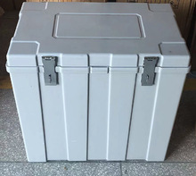 银行专用现金箱提款箱塑钢运钞箱加厚保管箱大号调款箱押运工具箱