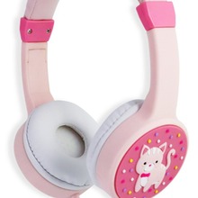 儿童头戴式耳机 蓝牙5.0耳机 上网课单线有线耳机 卡通双线耳机