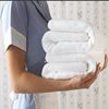 Cotton hotel Bathing Beauty white Bath towel 70*140 thickening water uptake hotel Home towel Direct selling