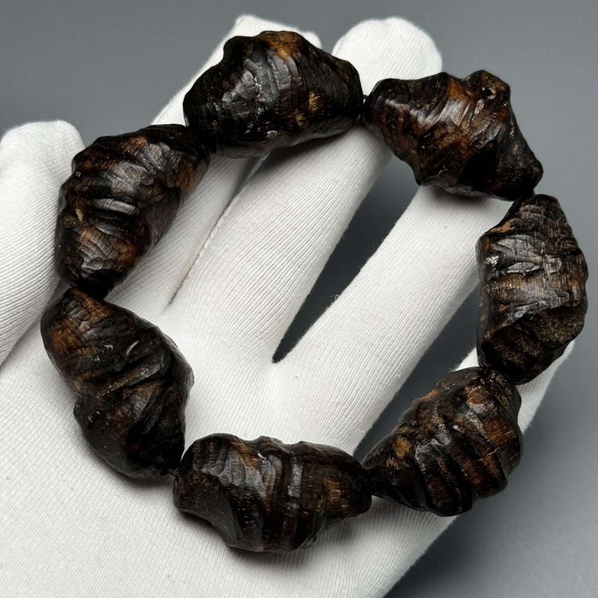 印尼达拉干红油料沉香随型手串男女士手链木质佛珠念珠-阿里巴巴