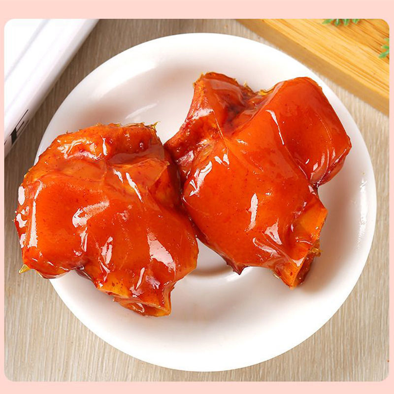 猪蹄零食搞大路红卤开袋即食250g五香卤味熟食真空包装小吃品现货