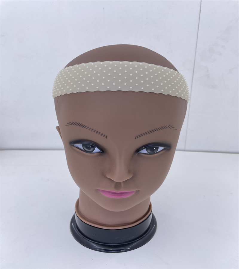 工厂现货假发硅胶发带 运动防滑止汗硅胶假发带 假发固定硅胶发带