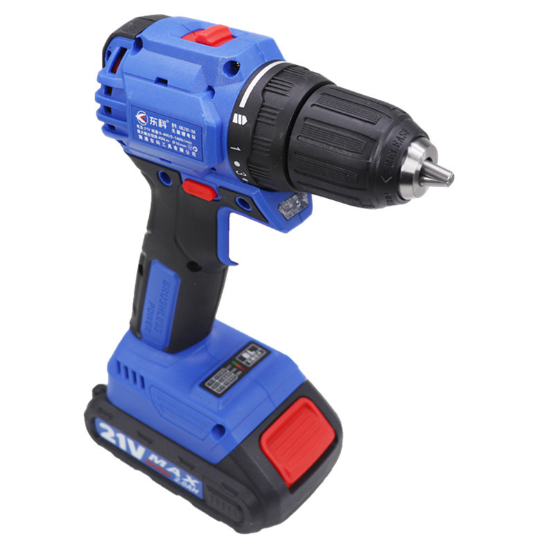 东科无刷充电钻21v大钢炮kbl2101-10a大功率家用手电钻起子机手钻