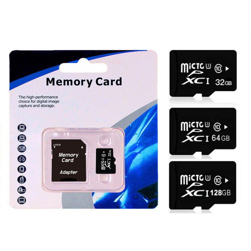 Factory Direct Sales 32G Memory Card 8G TF Card 16G Mobile Phone Card 128G Camera 64G Monitoring Recorder SD Card