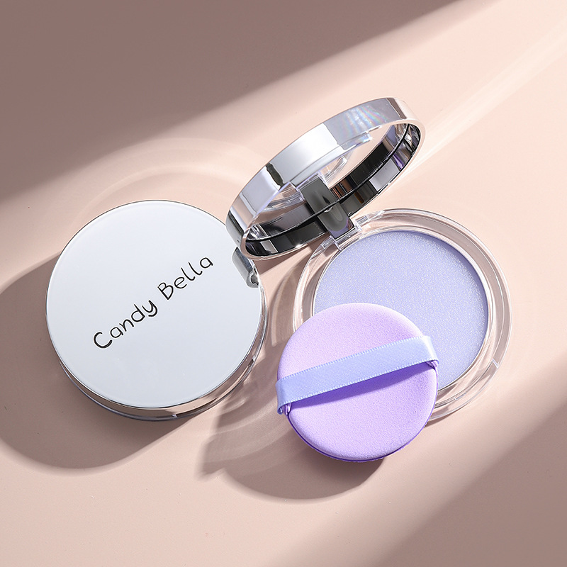 Candybella Blue Air Flow Cloud Oil Control Makeup Powder-Free Powder Frozen Delicate Skin-Friendly Natural Nude Makeup Lasting Three-Dimensional