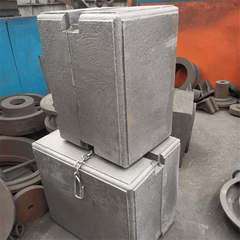 配重铁加重铁 配重块铸铁配重铁块钢制配重铁块铸造方形铁块