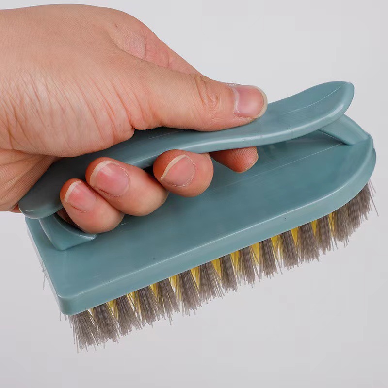 Multifunctional Cleaning Brush Washing Clothes Special Brush Household with Handle Clothes Cleaning Brush Shoe Brush Wholesale 0678