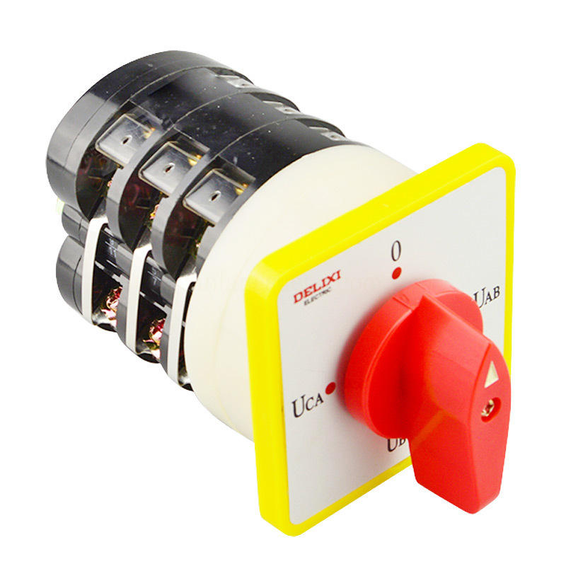 德力西delixi 万能转换开关 正反转转换开关组合开关 lw5-16 2节