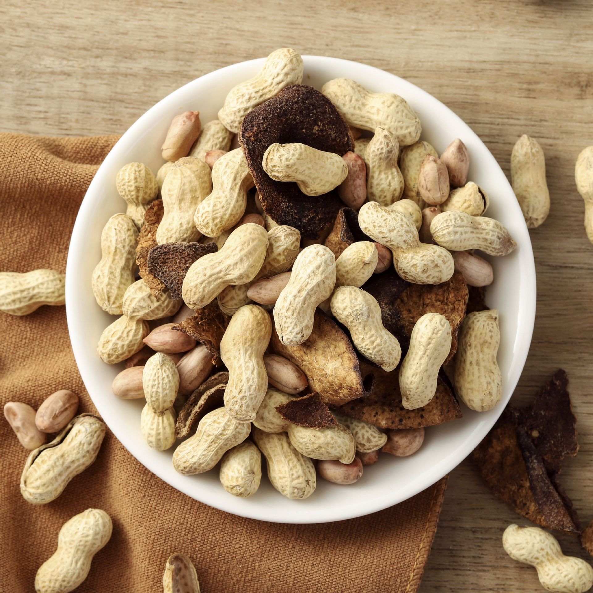 汉华唐新会陈皮花生礼盒带皮花生水煮花生