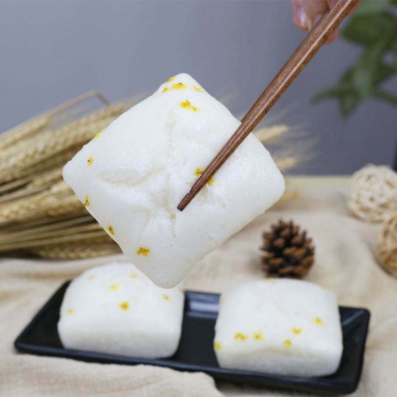 峰仔桂花白糖方糕糯米糕早餐蒸糕半成品点心糕点松软发糕酒店商用