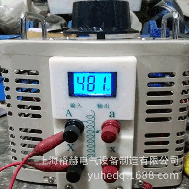 厂家直销单相交流接触式调压器0-250V500V可调TDGC2-5KVA设备调试
