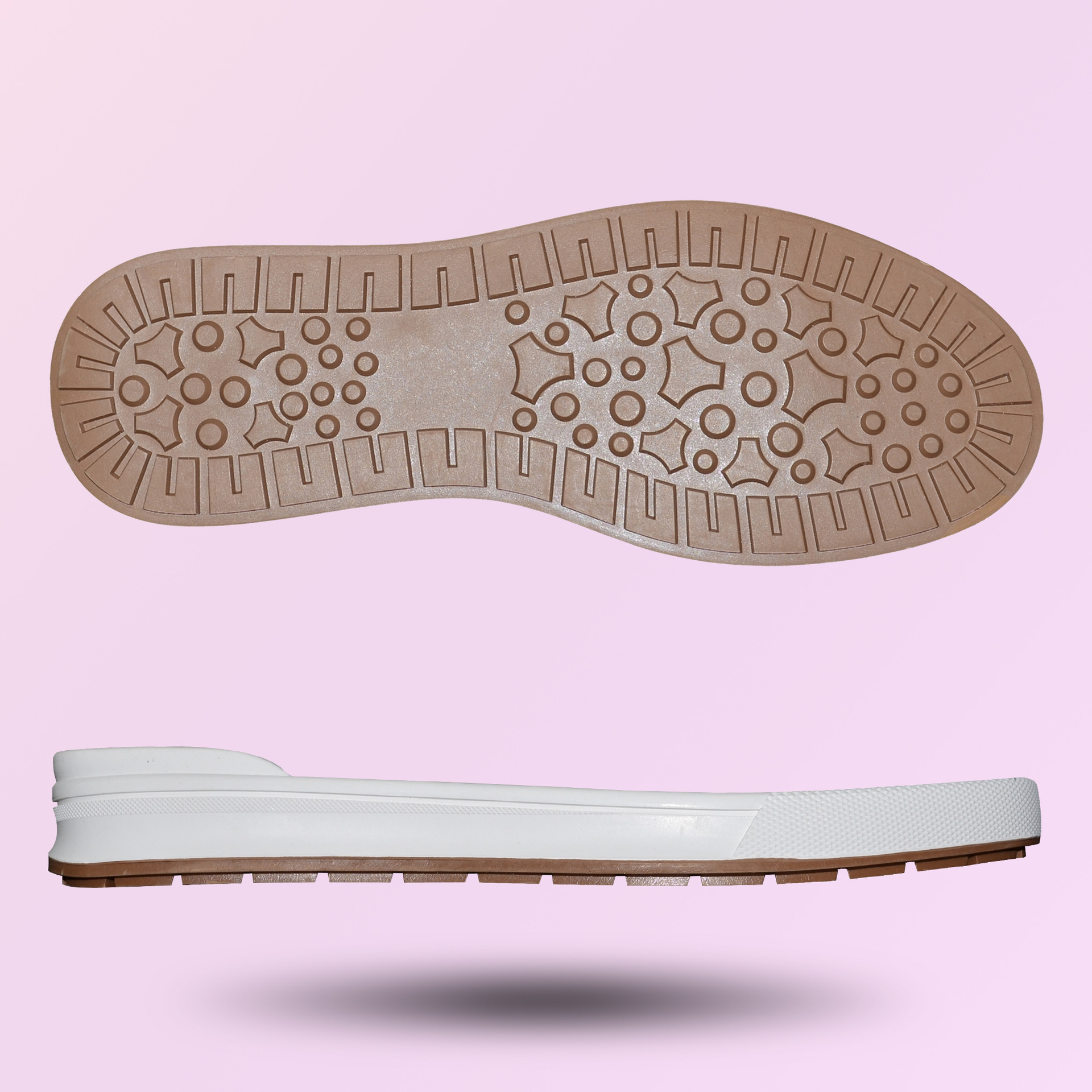 运动休闲男款小白鞋滑板鞋橡胶鞋底 rubber sole 橡胶大底