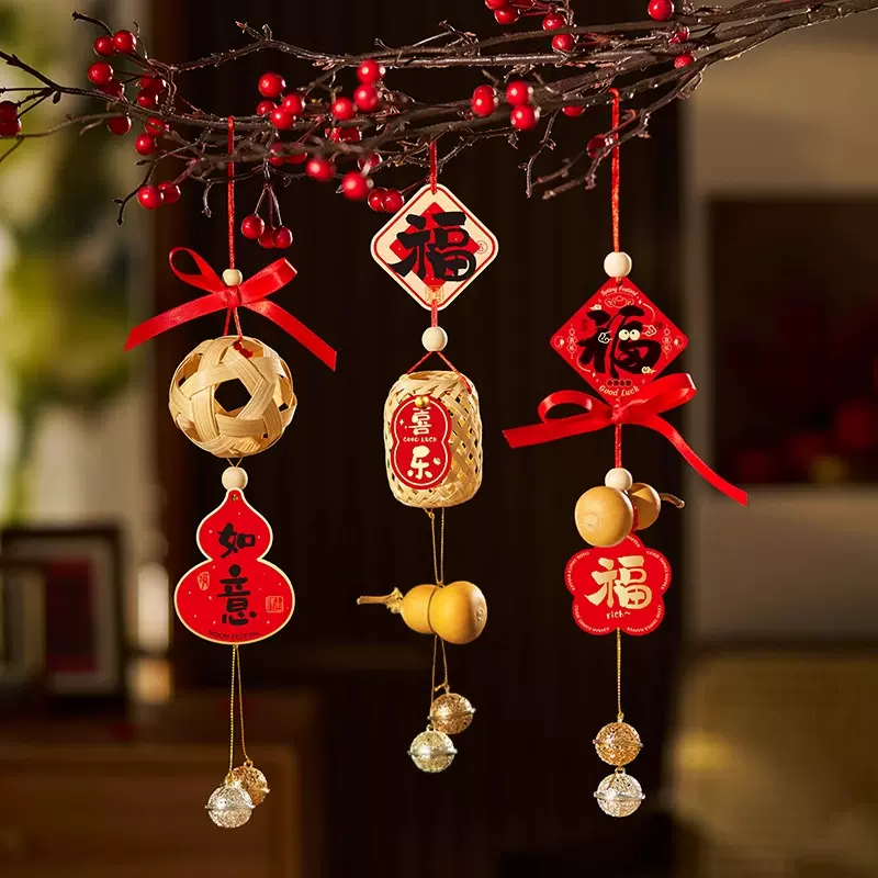 新年装饰2026新款马年挂件春节门挂年货客厅挂饰过年氛围布置用品