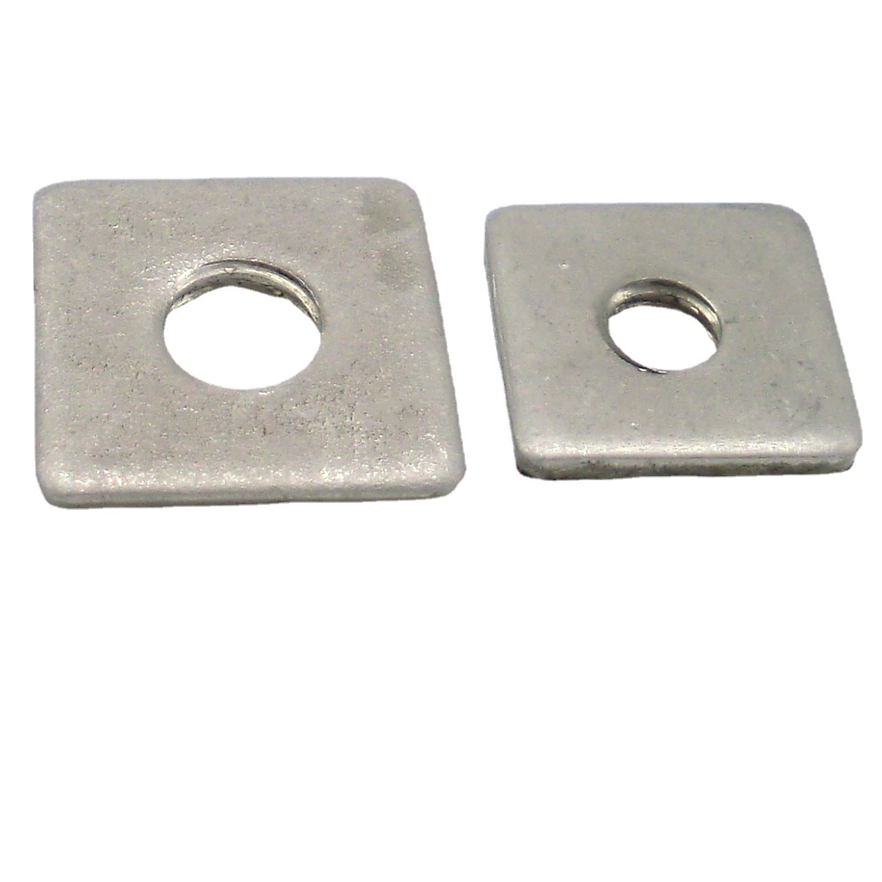 厂家直销不锈钢201方管加厚 平牙封口片服装展示架 拉手固定配件