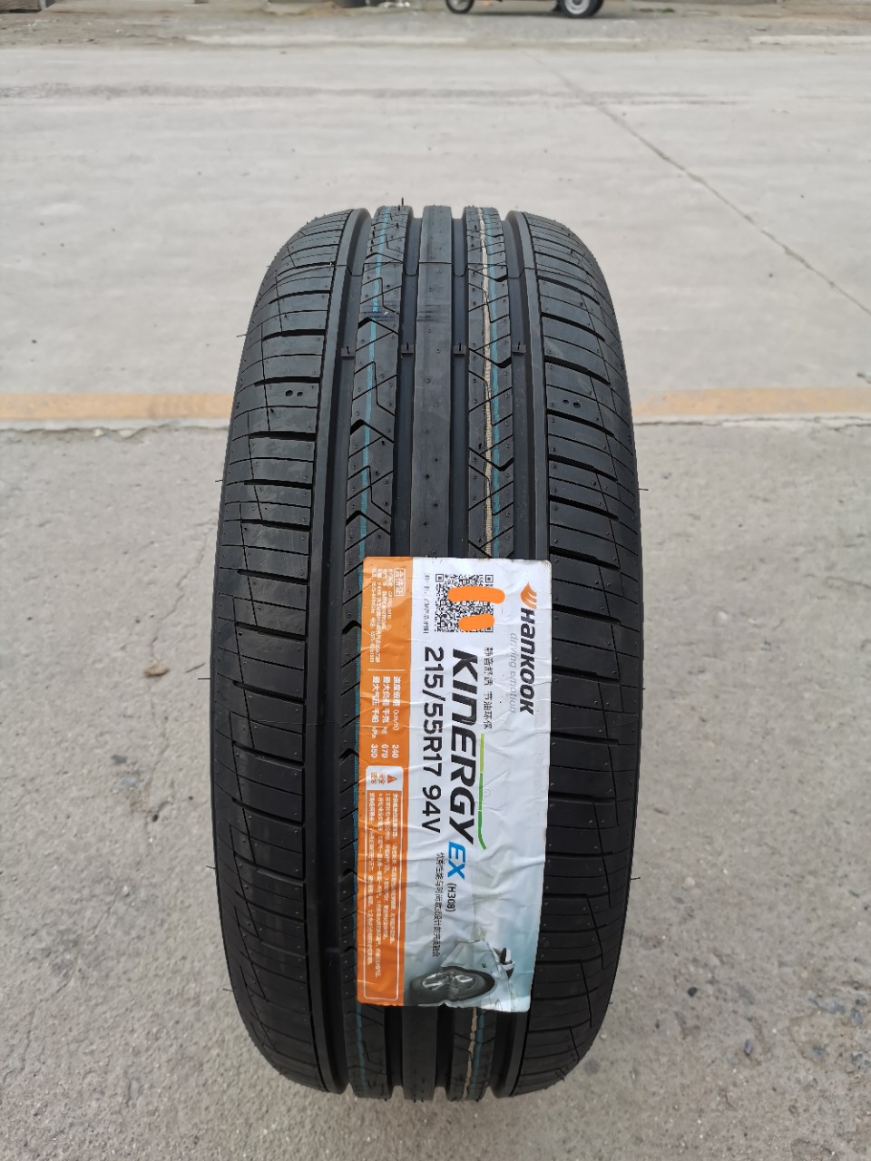 韩泰轮胎 215/55r17 94v h308 原配长安cs35 迈腾索纳塔9途安迈腾
