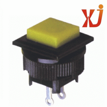 按钮开关帽径9.8mm 黄色按键开关无灯带螺母 插件按钮开关-阿里巴巴