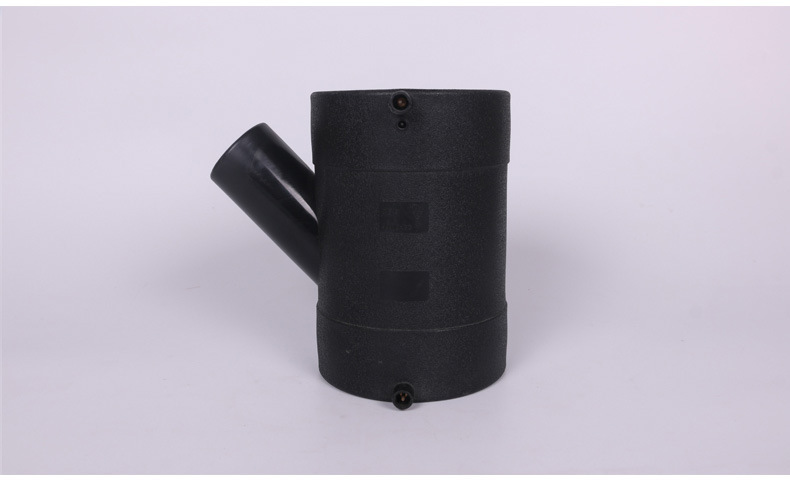 现货供应 发布 pe同层电熔斜三通 hdpe排水管 虹吸同层 管件