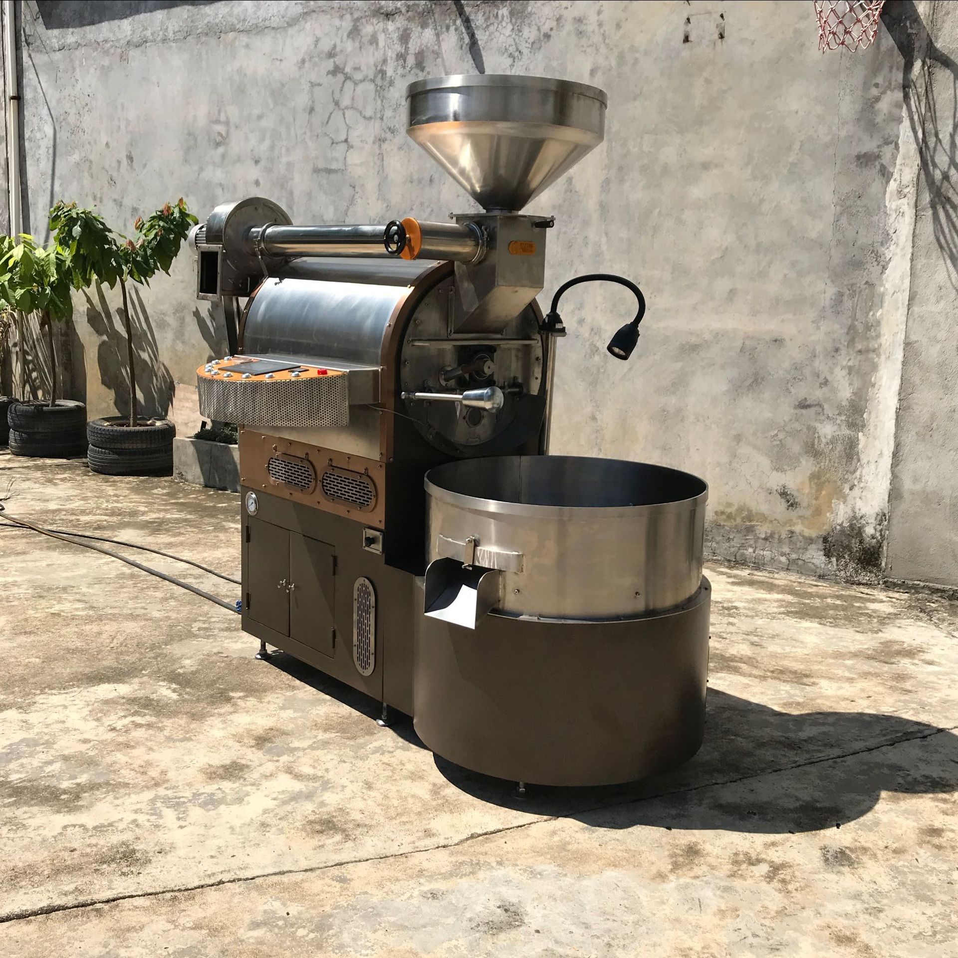 粤鼎锋20公斤咖啡烘焙机咖啡烘豆机咖啡豆烘焙机烘炉咖啡烘焙设备