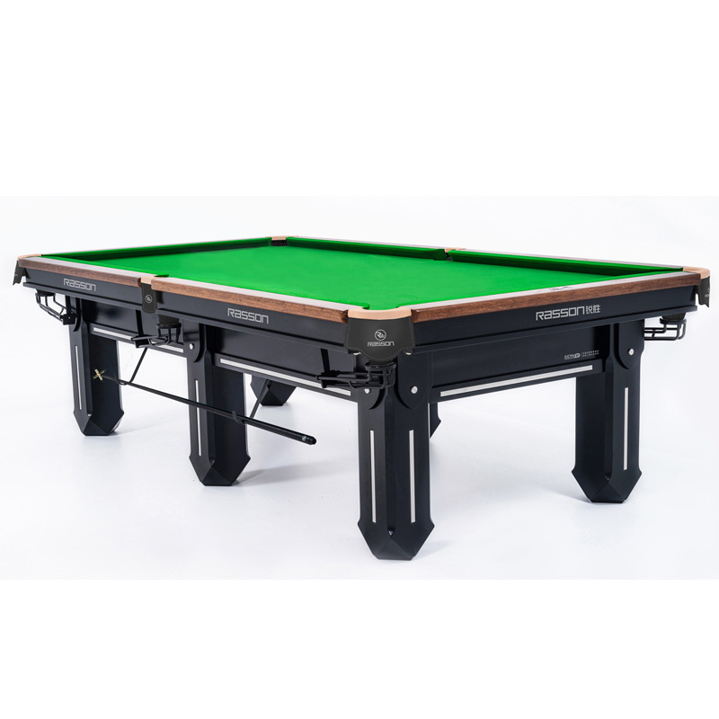 锐胜剑二代标准中式黑八台球桌成人家用商用俱乐部球房黑8桌台球