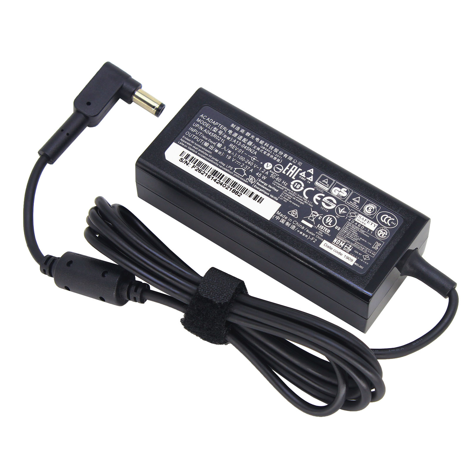 适用acer宏基b116 n15q3笔记本电脑电源适配器19v2.37a 45w充电器