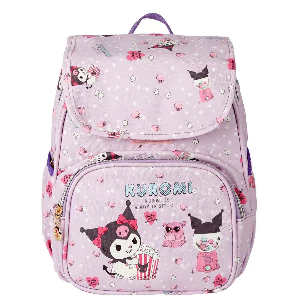 Melody Cinnamoroll Babycinnamoroll Clow M Cute Children's Bag Female Korean Style Flip Backpack Student 1-4 Years Old Schoolbag