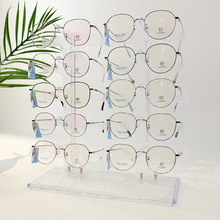 眼镜架子展示架摆台展示十副配件墨镜支架道具展示架中岛柜