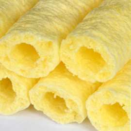 传统糕点老式玉米棒大米棍空心米筒焦棍手摇爆米花大米花空心米棍