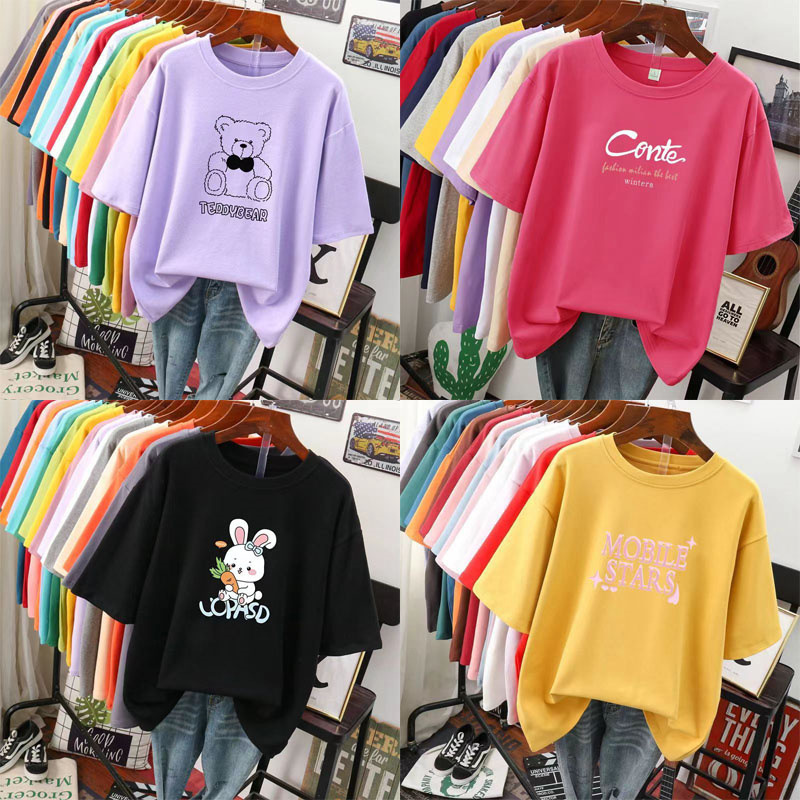 阿里巴巴外贸广州尾货1元服装夏装女装短袖t恤9.9元一