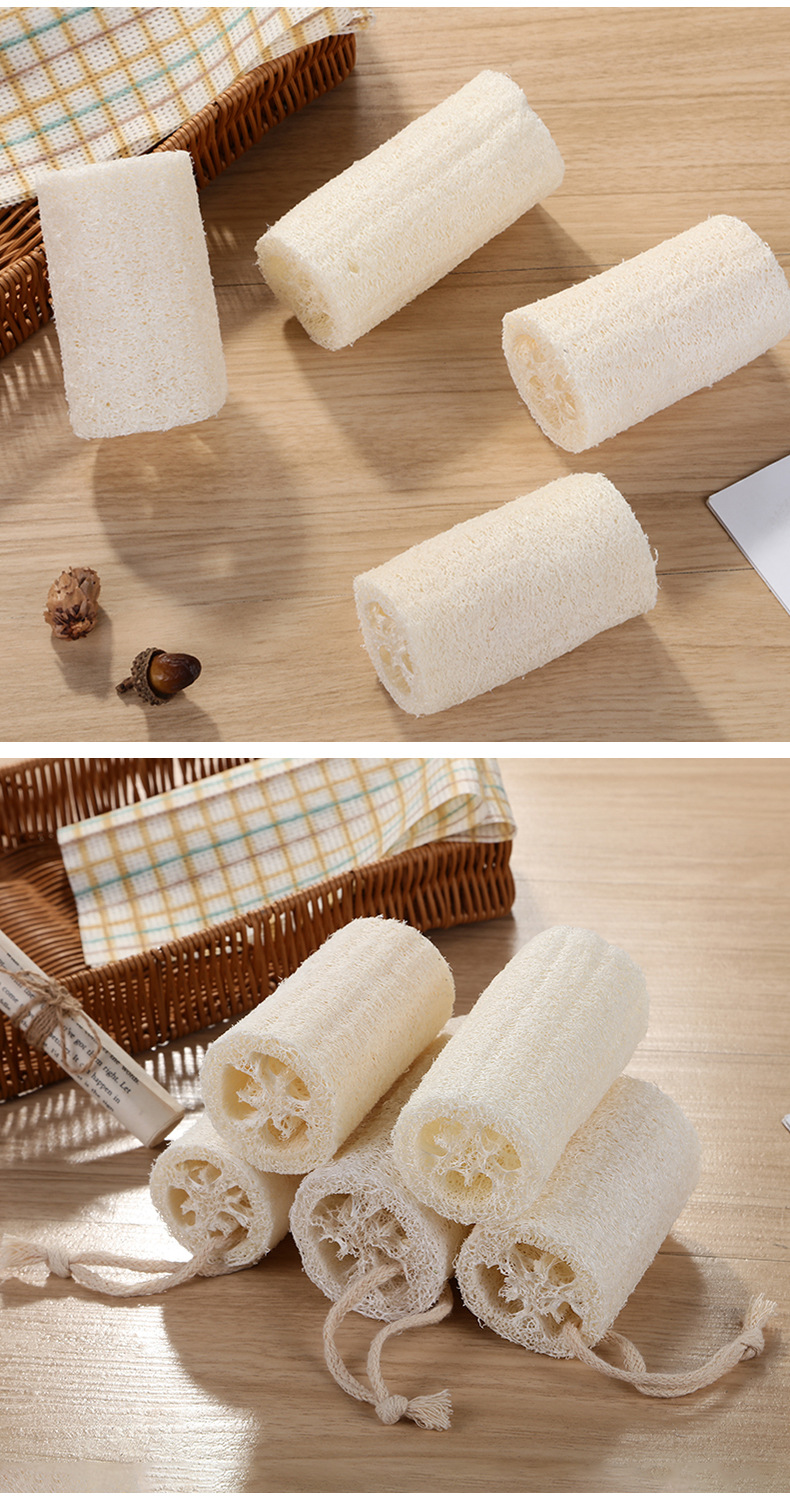 纯天然丝瓜段沐浴洗澡擦搓澡巾 丝瓜络洗锅碗擦