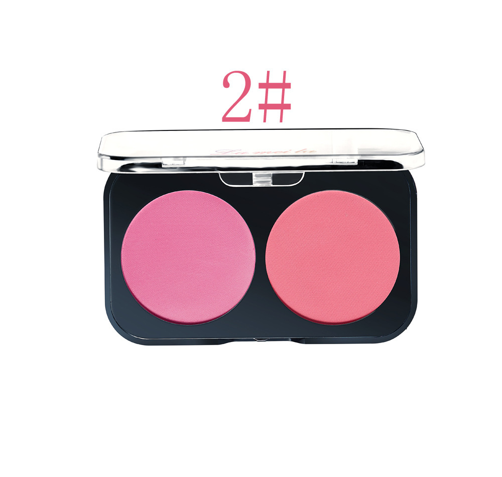 LaMeiLa Nude Makeup Repair Rouge Compact Brightening Orange Pink Natural Delicate Vitality Small Face Makeup Blush 5006