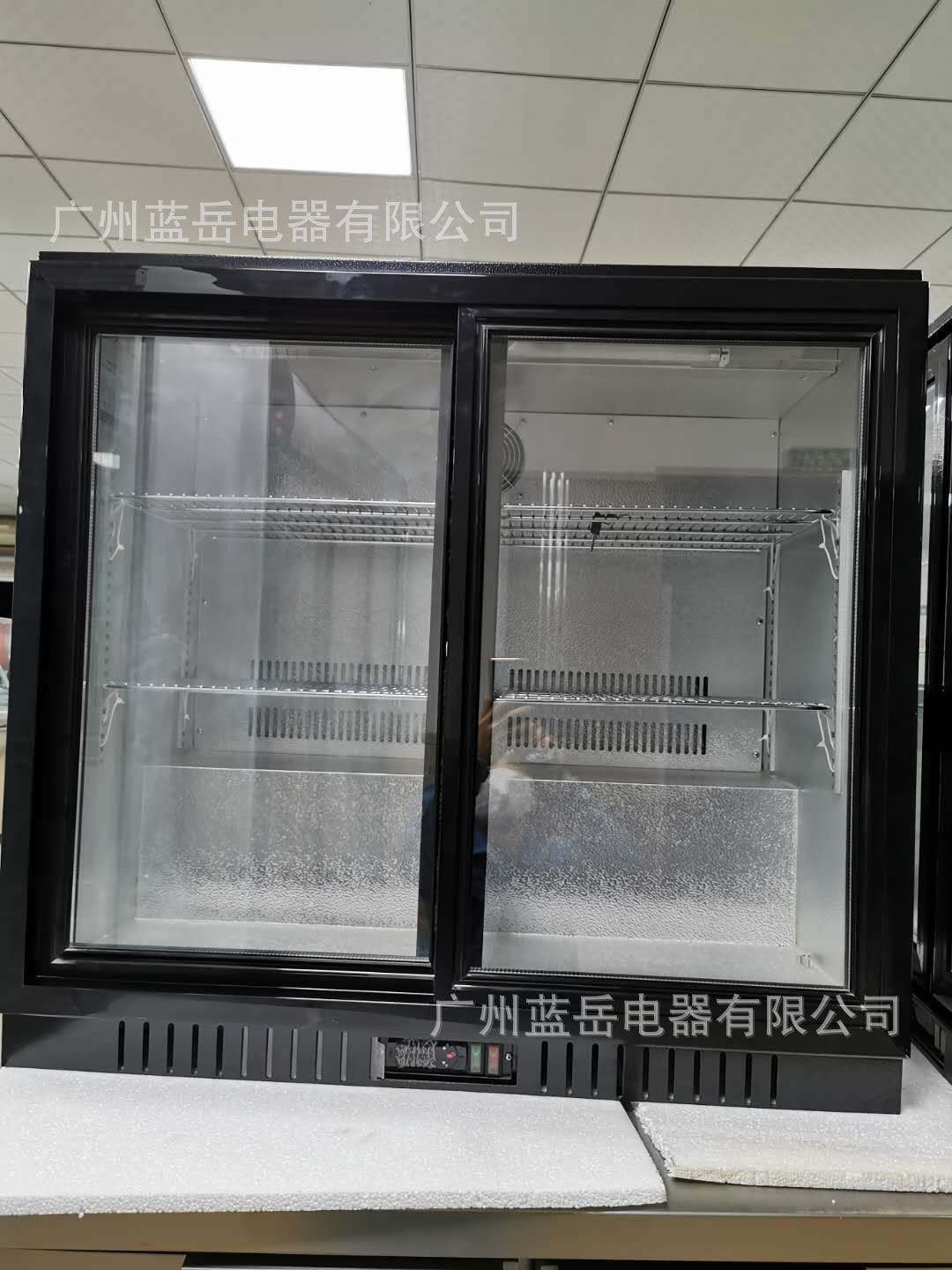 ome 双门商用移门吧台柜 冷藏冰柜 ktv啤酒展示柜 非标50~60hz