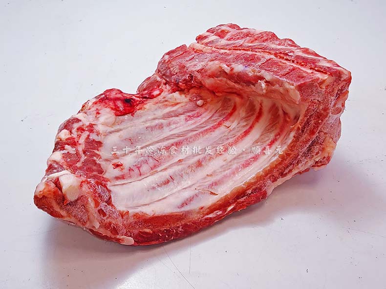 猪排骨 20斤猪前排带脊骨高金猪排快餐商用非冷冻肋排 广东含运费