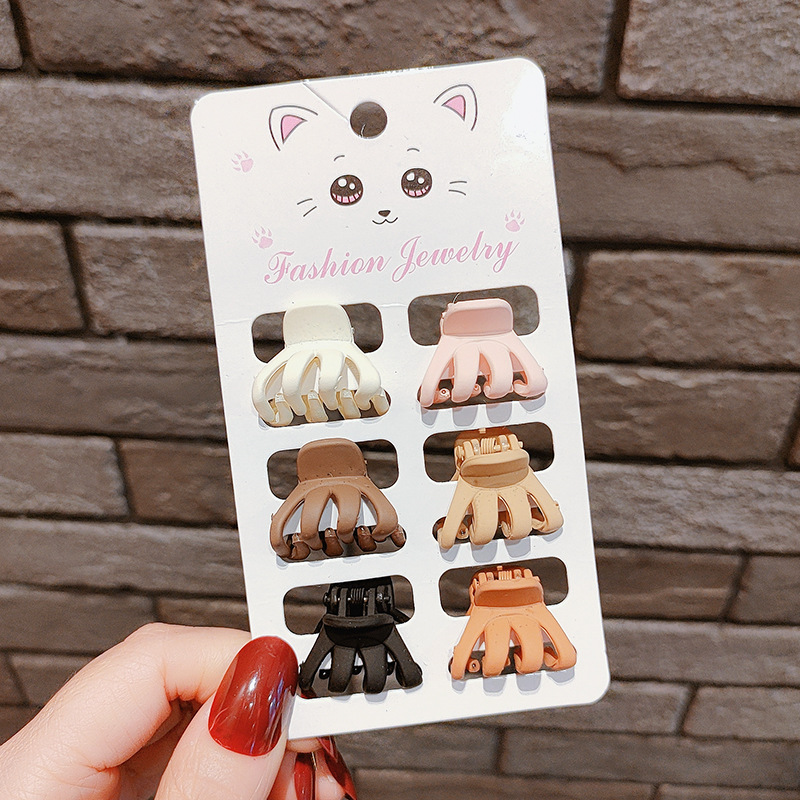 Barrettes Head Clip Side Small Hairpin Hair Clip Girl Headdress Shredded Hair Bangs Clip Hair Accessories Mini Claw Clip